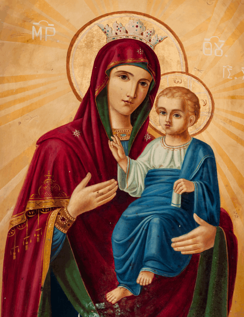 Mary and Jesus