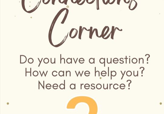 Connections Corner